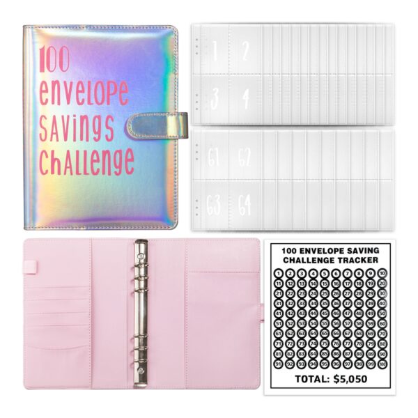 100 Envelope Saving Challenge Item No#31543 - Image 2