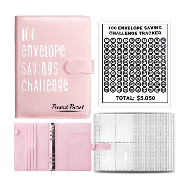 100 Envelope Saving Challenge Item No#31544