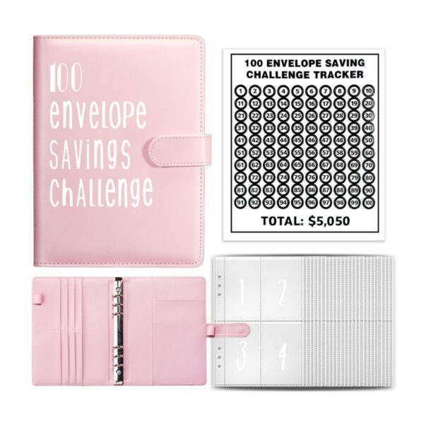 100 Envelope Saving Challenge Item No#31544 - Image 2