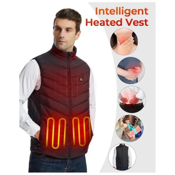 Heated Jacket 4 Heating Areas Item No#31547 - Image 5