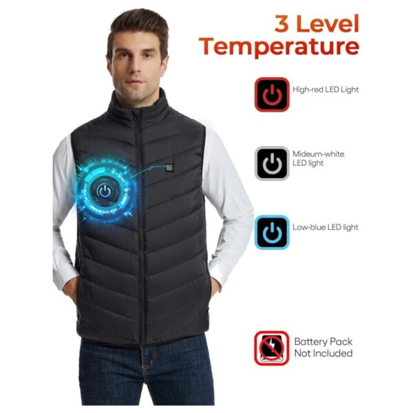Heated Jacket 4 Heating Areas Item No#31547 - Image 6