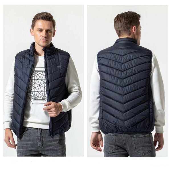 Electric Heating Coat 9 Areas Item No#31548 - Image 6