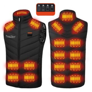 Down Heated Jacket 17 Areas Item No#31550