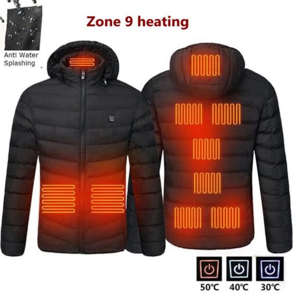 Heated Jacket For Men And Women Item No#31552 - Image 3