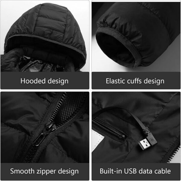 Heated Jacket For Men And Women Item No#31552 - Image 5