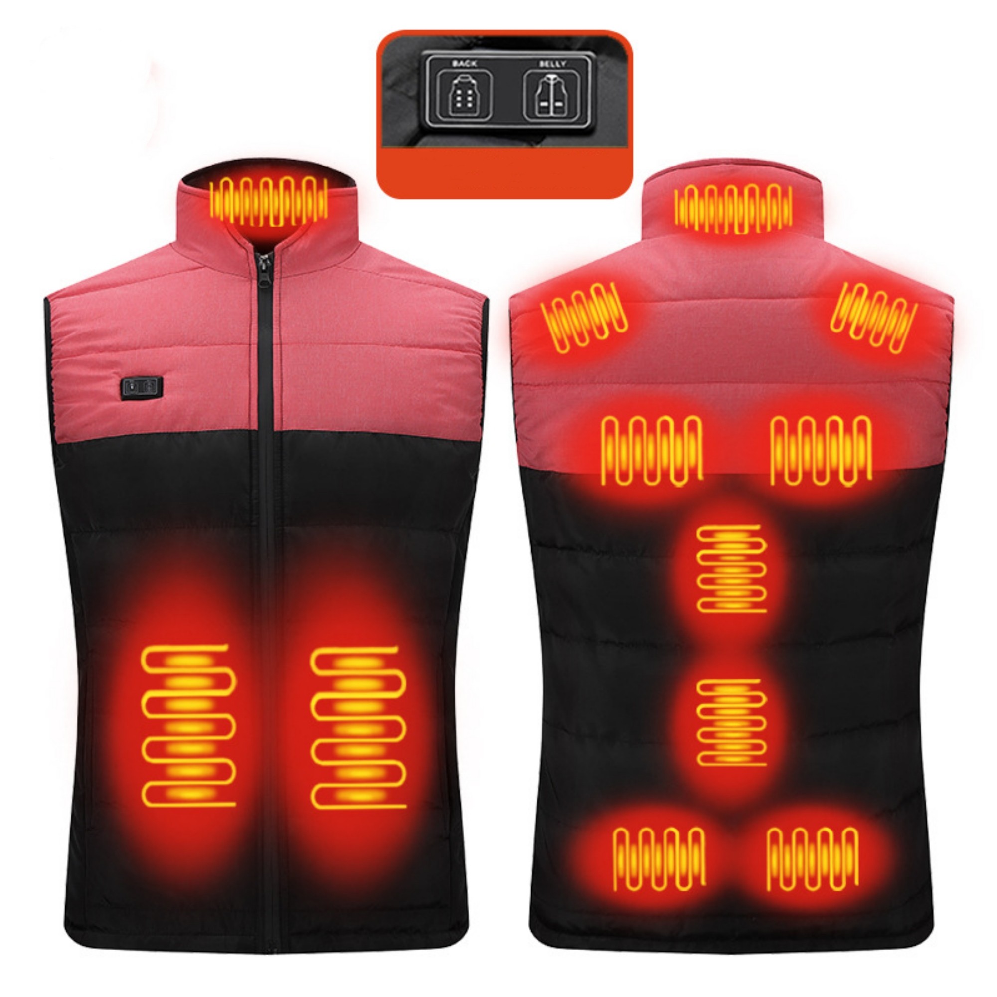 Usb Rechargeable Heating Jacket Item No#31558 - Image 3