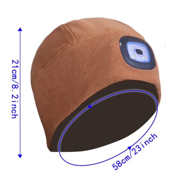Unisex Beanie With The Light Item No#31566 - Image 3