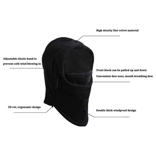Fleece Lining Ski Mask Item No#31567 - Image 3
