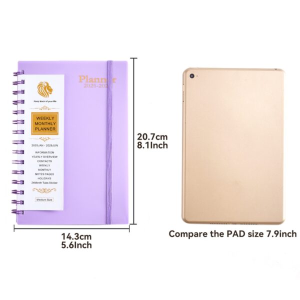 2025-2026 Weekly Monthly Planner Item No#31581 - Image 3