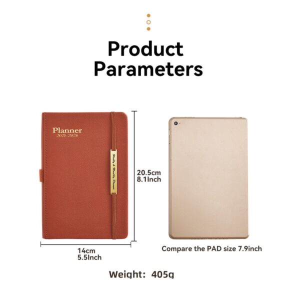 2025-2026 Weekly Monthly Planner Item No#31582 - Image 3