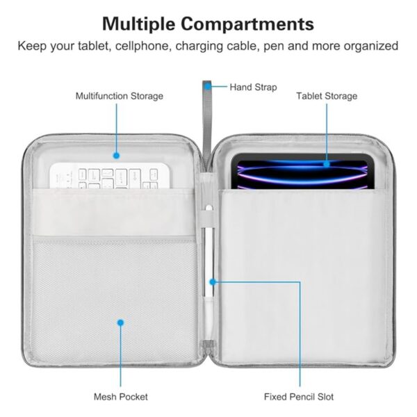 9-11 Inch Tablet Sleeve With Handle Item No#31585 - Image 4