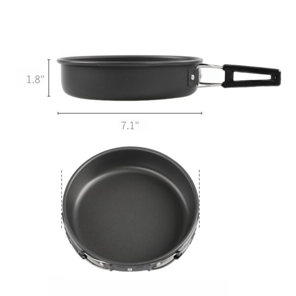 Camp Pot With Foldable Handle Item No#31591 - Image 3