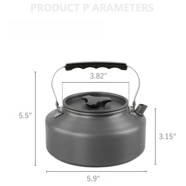 1L Camping Kettle Item No#31596 - Image 3