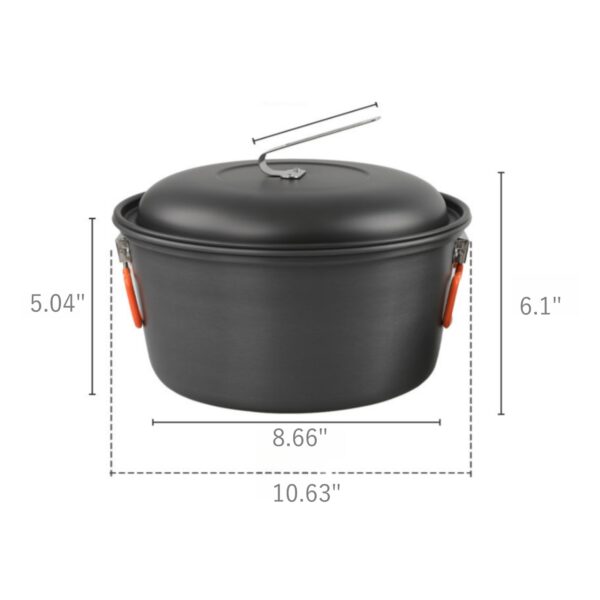 Camping Picnics Cooking Pots Item No#31602 - Image 3