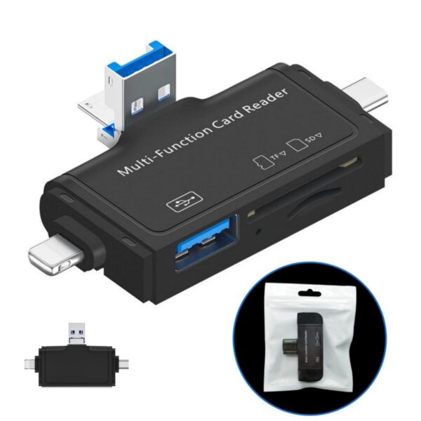 7 In 1 Usb 2.0 Sd Card Reader Item No#31630 - Image 2