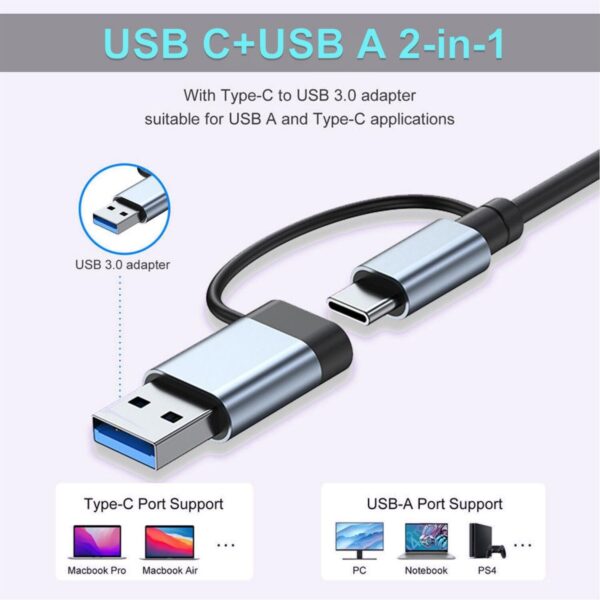 7 In 1 Multi-Functional Usb Hub Item No#31632 - Image 4