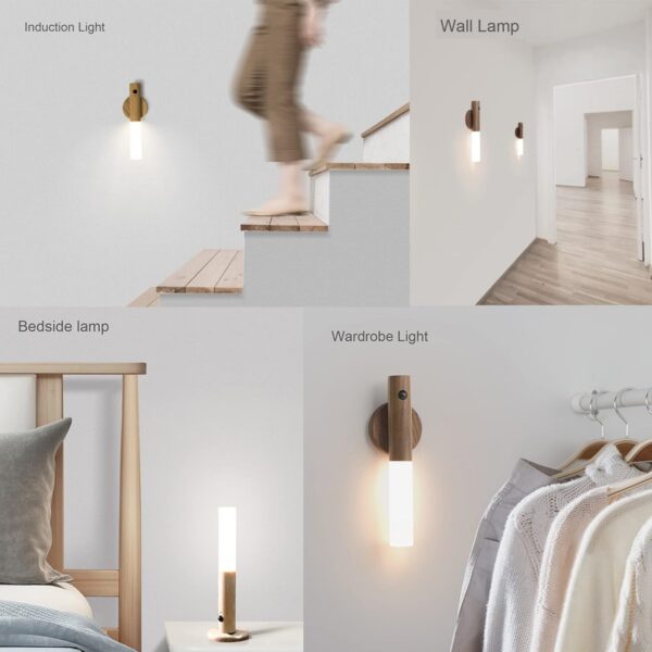 Wooden Motion Sensor Night Light Item No#31637 - Image 6