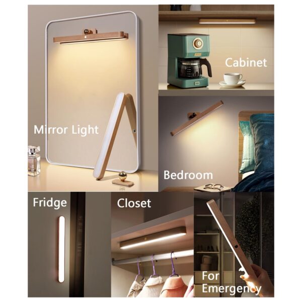 Rechargable Wooden Night Light Item No#31640 - Image 7
