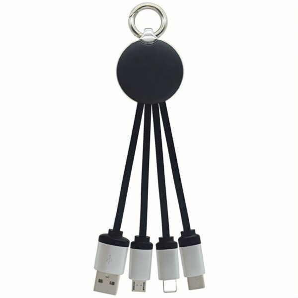 4-In-1 Charging Cable Keychain Item No#31643 - Image 2