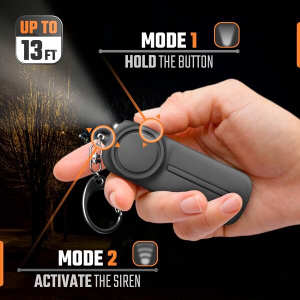 Personal Safety Alarm Keychain For Women Item No#31652 - Image 5