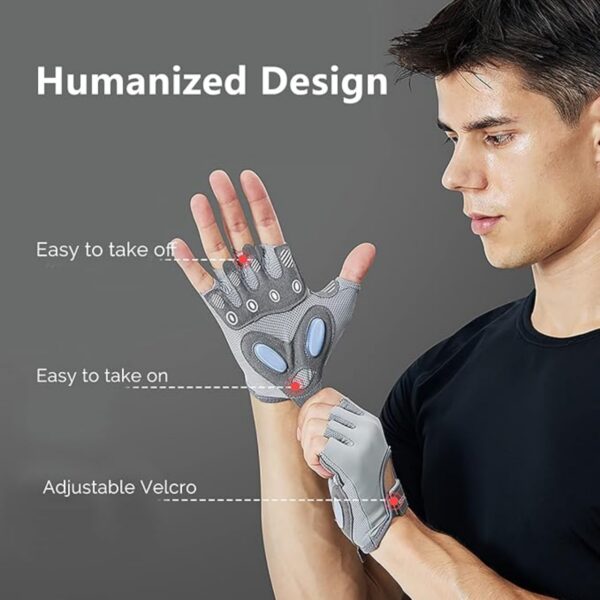 Half Finger Cycling Gloves Item No#32019 - Image 5