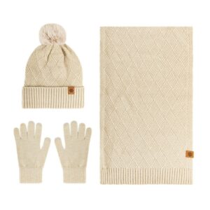 Gloves Hat Scarf Set Item No#32021