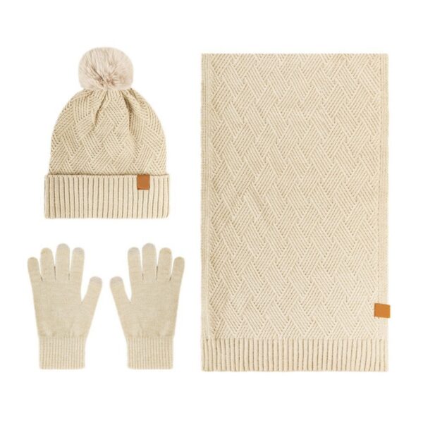 Gloves Hat Scarf Set Item No#32021 - Image 2