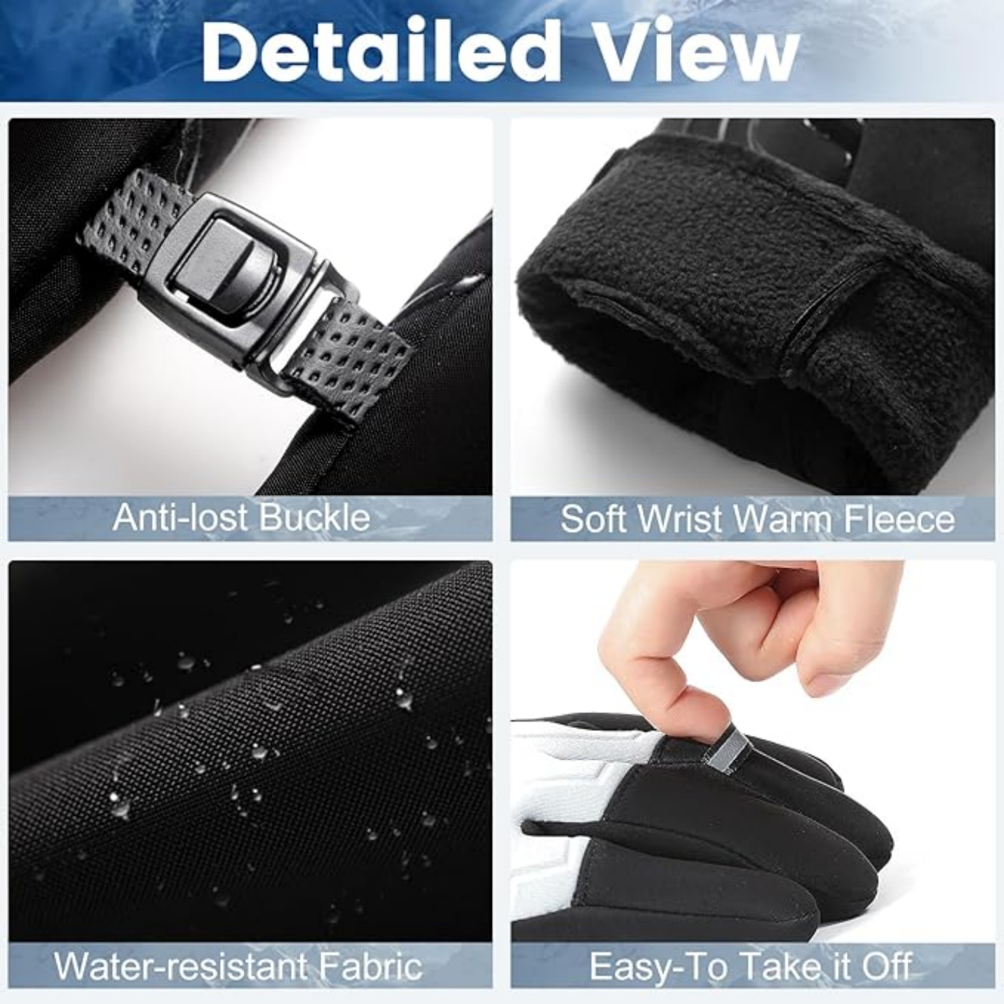 Snug Fit Warm Glove Item No#32024 - Image 3