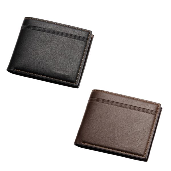 Slim Leather Wallet Item No#32037 - Image 2