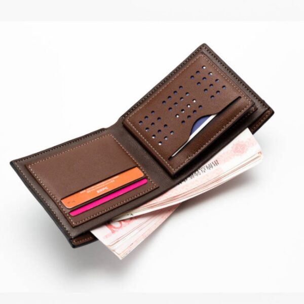 Slim Leather Wallet Item No#32037 - Image 5