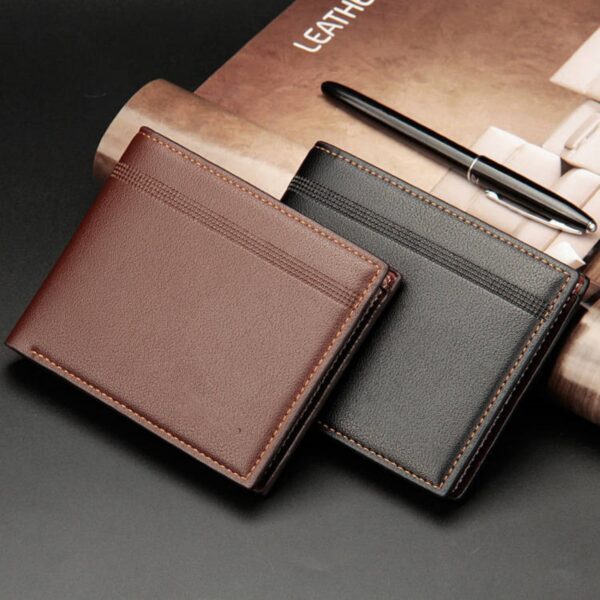 Slim Leather Wallet Item No#32037 - Image 6