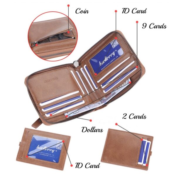 Men'S Faux Leather Wallet Item No#32039 - Image 5