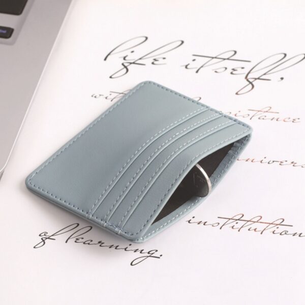 Rfid Blocking Leather Card Holder Item No#32042 - Image 5