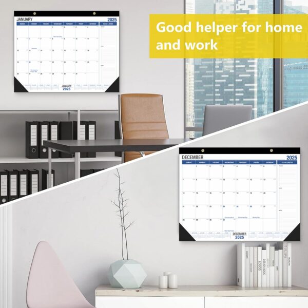 18 Months 17"*12" Wall Calendar From Jan 2025 To June 2026 Item No#32060 - Image 4