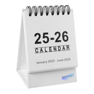2025-2026 Mini Desk Standing Calendar Item No#32062