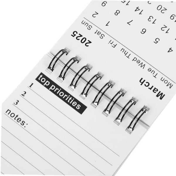 2025-2026 Mini Desk Standing Calendar Item No#32062 - Image 4