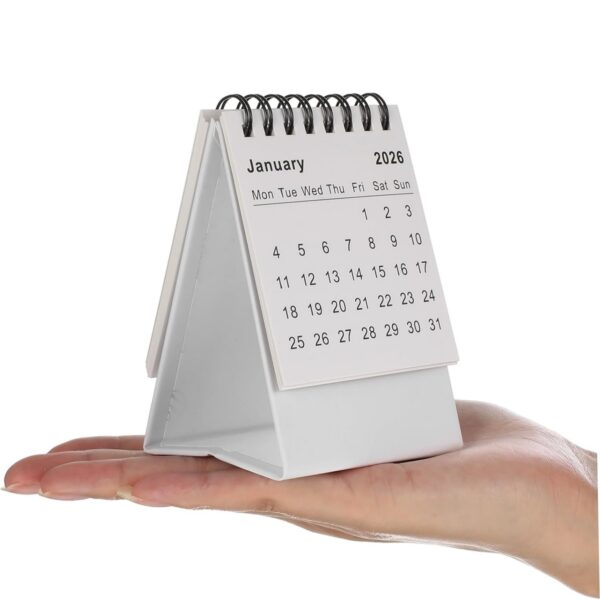 2025-2026 Mini Desk Standing Calendar Item No#32062 - Image 5
