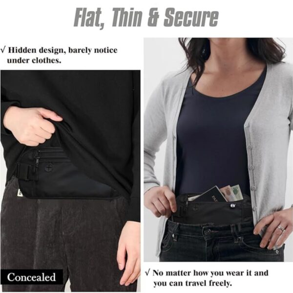 Slim Hidden Waist Wallet Item No#32071 - Image 6