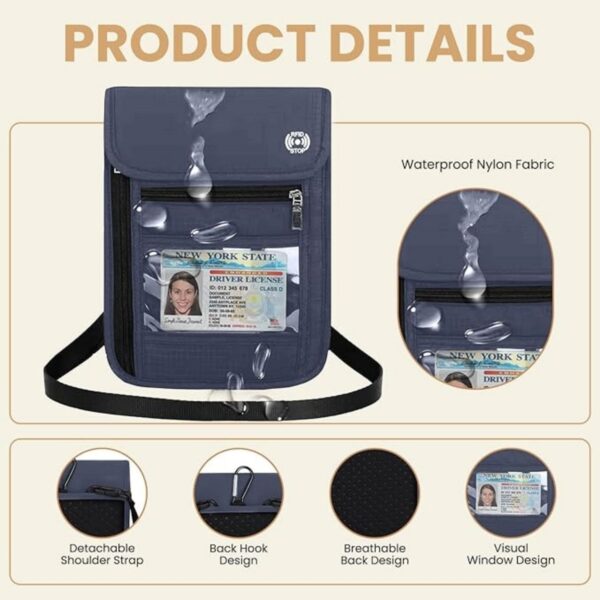 Rfid Passport Holder For Travel Item No#32072 - Image 5