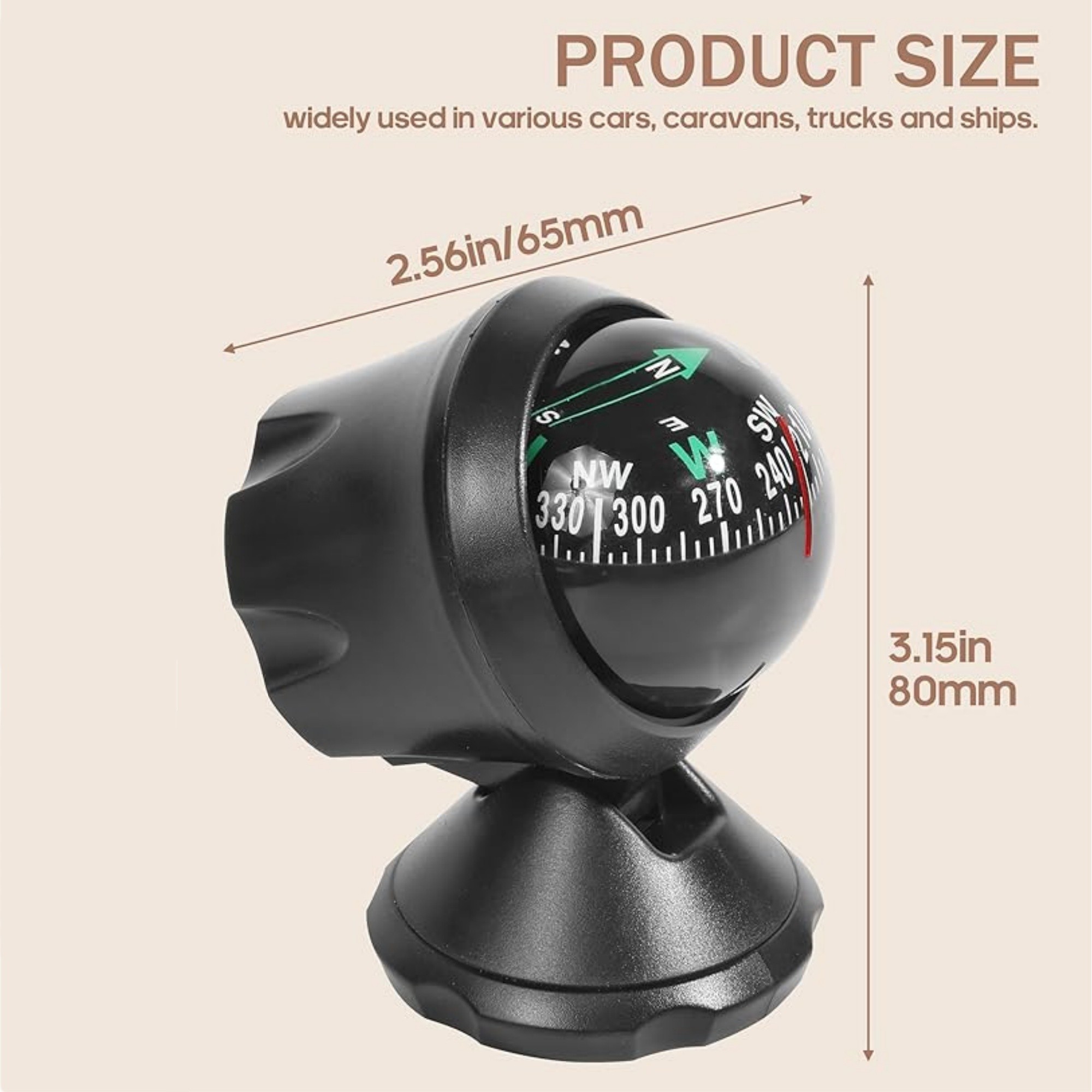 Compass For Car Item No#32078 - Image 3