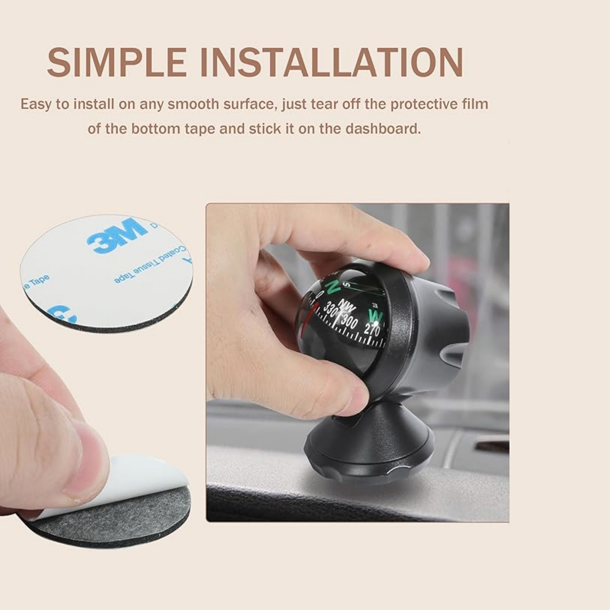 Compass For Car Item No#32078 - Image 6