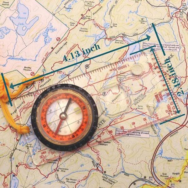 Hiking Survival Navigation Compass Item No#32079 - Image 3