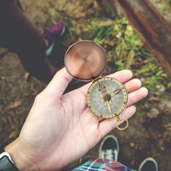Metal Pocket Compass Item No#32083 - Image 5