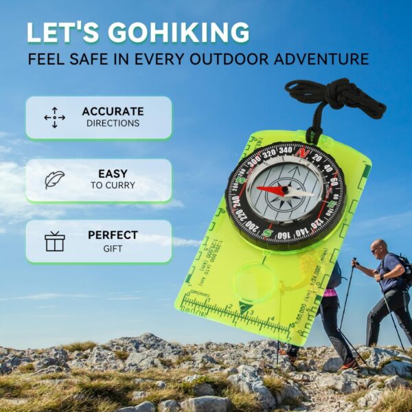 Wilderness Survival Compass Item No#32086 - Image 4