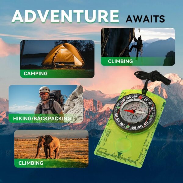 Wilderness Survival Compass Item No#32086 - Image 5