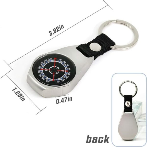 Keychain Military Magnetic Compass Item No#32088 - Image 3