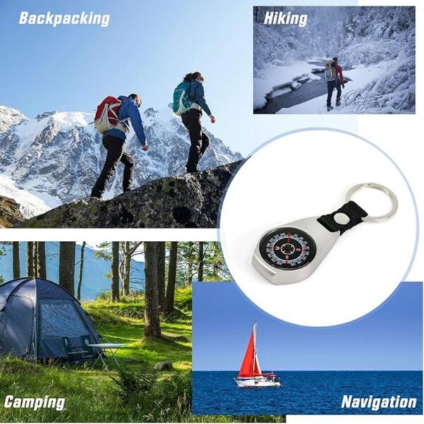 Keychain Military Magnetic Compass Item No#32088 - Image 4