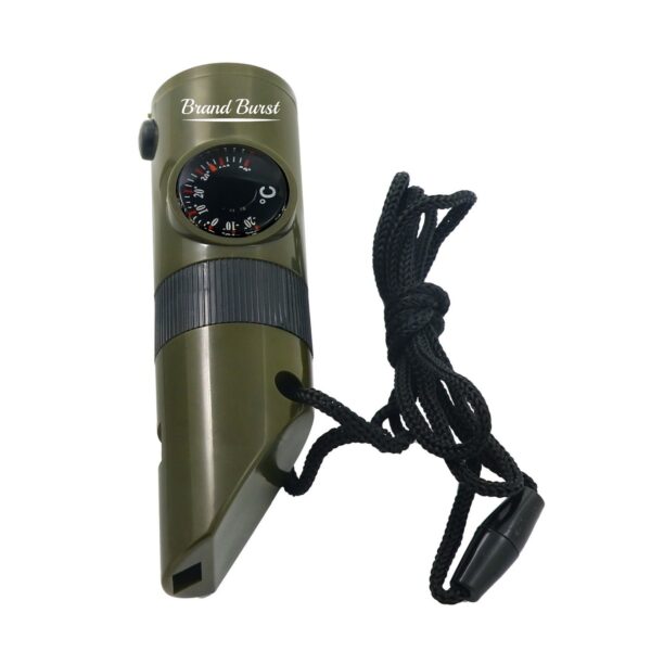 3-In-1 Emergency Whistles With Compass And Thermometer Item No#32089