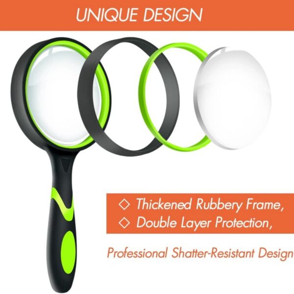 10X 100Mm Handheld Magnifier Item No#32101 - Image 5