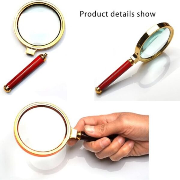 10X 70Mm Handheld Magnifier Item No#32103 - Image 4